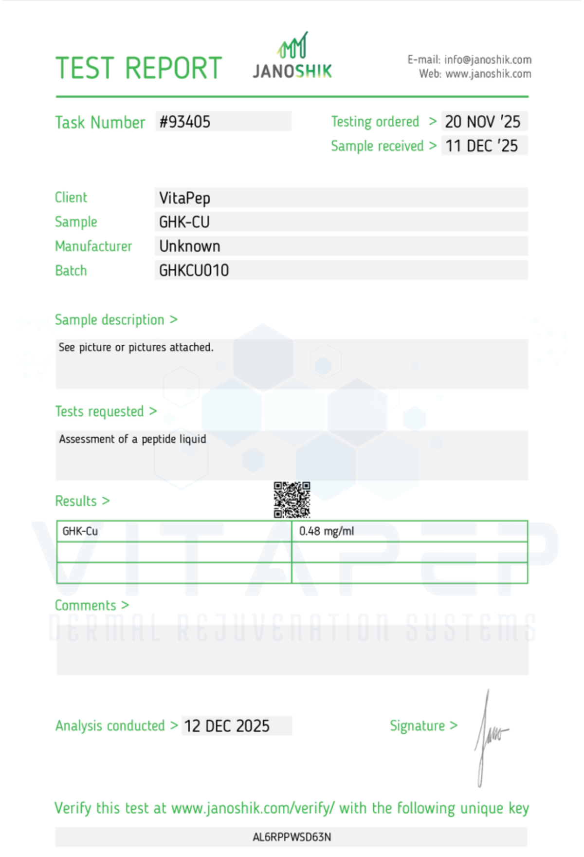 Topical GHK Serum (14mg) 30ml Bottle supporting product image by VitaPep